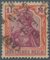 Deutsches Reich - Inflation: 1920, "Germania" 1 1/4 M. Mit Vierpasswasserzeichen, Tadellos, FA Twore - Storia Postale