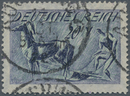 Deutsches Reich - Inflation: 1921: 20 Mark Pflüger, Kopfstehender Unterdruck, Gut Gezähntes Und Entw - Briefe U. Dokumente