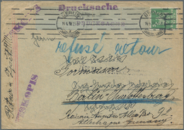 Deutsches Reich - Weimar: 14.4.1930, 5 Pfg. "Neuer Reichsadler" Als Rechtes Rollenende Mit 4 Leerfel - Other & Unclassified