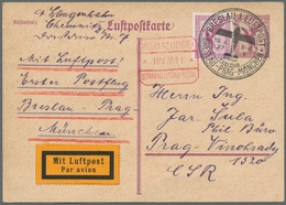 Deutsches Reich - Weimar: 1926, "15 Pfg. Adler" Auf Motiv- Und Wertgleicher Ganzsache Mit Bekanntem - Other & Unclassified