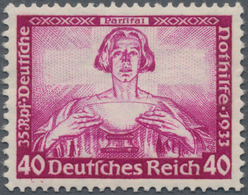 Deutsches Reich - 3. Reich: 1933, Nothilfe Wagner, 40 Pfg. Parsifal, Einwandfrei Postfrisch Ohne Sig - Covers & Documents