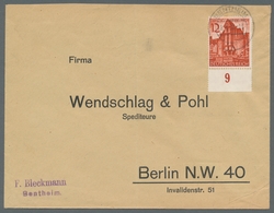 Deutsches Reich - 3. Reich: 1939, "Danzig", Portorichte MeF Bzw. EF Je Mit Ersttagsstempelentwertung - Covers & Documents