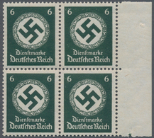 Deutsches Reich - Dienstmarken: 1934, Landesbehörden 6 Pf. Mit Waagr. Gummiriffelung Im Ungefalteten - Servizio