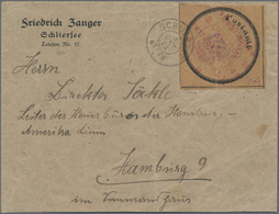 Deutsches Reich - Lokalausgaben 1918/23: SCHLIERSEE: 1923, Gebührenzettel 2000000 Mark Auf Braunem P - Covers & Documents