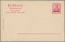 Deutsches Reich - Ganzsachen: 1902, Ungebrauchte Ganzsachenpostkarte Wst. Germania Mit Inschrift "De - Andere & Zonder Classificatie