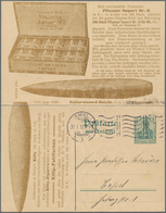Deutsches Reich - Ganzsachen: 1912 (31.1.), Antwort-Postkarte Germania 5 Pf.+5 Pf. Grün Mit Beidseit - Andere & Zonder Classificatie