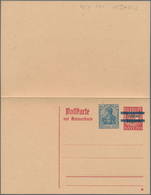 Deutsches Reich - Ganzsachen: 1919, Ungebrauchte Ganzsachenpostkarte Mit Bezahlter Antwort Wst. Germ - Other & Unclassified