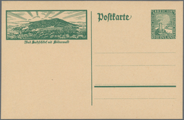Deutsches Reich - Ganzsachen: 1925, Ungebrauchte Ganzsachenbildpostkarte Wst. Rheinland 5 (Pf) Grün - Sonstige & Ohne Zuordnung
