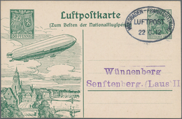 Deutsches Reich - Ganzsachen: 1912, Bedarfs- Und Portogerecht Gebrauchte Ganzsachensonderpostkarte Z - Other & Unclassified