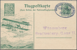 Deutsches Reich - Ganzsachen: 1912, Bedarfs- Und Portogerecht Gebrauchte Ganzsachensonderpostkarte Z - Other & Unclassified