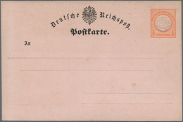 Deutsches Reich - Privatganzsachen: 1873, Ungebrauchte Private Ganzsachenpostkarte Wst. ½Groschen Br - Altri & Non Classificati