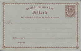 Deutsches Reich - Privatganzsachen: 1873, Ungebrauchte Private Ganzsachenpostkarte Wst. ½ Groschen B - Otros & Sin Clasificación