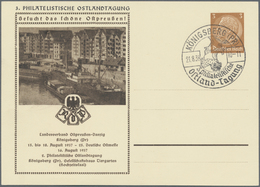 Deutsches Reich - Privatganzsachen: 1938, Private Ganzsachenbildpostkarte Wst. Hindenburg Medaillon - Autres & Non Classés