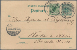 Deutsche Post In China - Vorläufer: 1899 (20.9.), "TIENTSIN KAISERL. DEUTSCHE POSTAGENTUR" Auf 5 Pfg - Chine (bureaux)