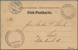 Deutsche Post In China - Stempel: 1900 (12.9.), "TONGKU * DEUTSCHE POST *" (Holzstempel Ohne Datum + - Deutsche Post In China