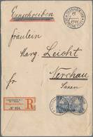 Deutsche Post In China - Besonderheiten: 1901 (19.6.), Einzelfrankatur 2 Mark (waagerechter Aufdruck - China (oficinas)