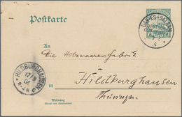 Deutsch-Ostafrika - Ganzsachen: 1905, Bedarfs- Und Portogerecht Verwendete Ganzsachenpostkarte Wst. - Afrique Orientale