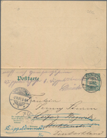 Deutsch-Ostafrika - Ganzsachen: 1907, Bedarfs- Und Portogerecht Verwendete Ganzsachenpostkarte Mit B - Afrique Orientale
