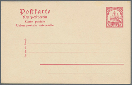 Deutsch-Ostafrika - Ganzsachen: 1904, Ungebrauchte, Wegen Währungsumstellung Nicht Ausgegebene Ganzs - Deutsch-Ostafrika