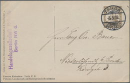 Deutsch-Ostafrika - Ganzsachen: 1908. Privat-Postkarte 2½ Heller Schiffstype Mit Rs. Foto-Abbildung - Afrique Orientale