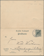 Deutsche Kolonien - Kamerun - Ganzsachen: 1906, Gebrauchte Ganzsachenpostkarte Mit Bezahlter Antwort - Camerún