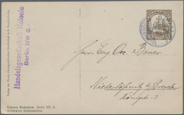 Deutsche Kolonien - Kamerun - Ganzsachen: 1908. Privat-Postkarte 3 PfSchiffstype Mit Rs. Foto-Abbild - Cameroun