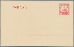 Deutsche Kolonien - Kiautschou - Ganzsachen: 1911, Ungebrauchte Ganzsachenpostkarte Mit Wst. Kolonia - Kiaochow