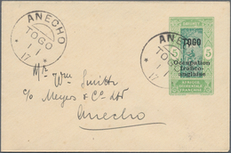 Deutsche Kolonien - Togo - Französische Besetzung: 1917, Literaturbekannter (Borek S. 663) Gebraucht - Togo