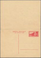 Deutsche Abstimmungsgebiete: Saargebiet - Ganzsachen: 1928, Ungebrauchte Ganzsachenpostkarte Mit Bez - Entiers Postaux