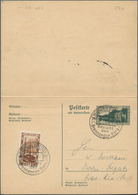 Deutsche Abstimmungsgebiete: Saargebiet - Ganzsachen: 1934, Bedarfs- Und Portogerecht Verwendete Gan - Enteros Postales