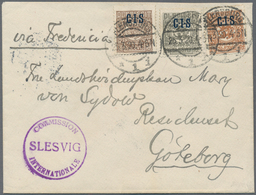Deutsche Abstimmungsgebiete: Schleswig - Dienstmarken: 1920, 2 ½ Pf Dkl'olivgrau, 7 ½ Pf Gelbbraun U - Andere & Zonder Classificatie
