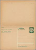 Danzig - Ganzsachen: 1937, Ungebrauchte Ganzsachenpostkarte Mit Bezahlter Antwort Wst. Wappen 10 (Pf - Other & Unclassified