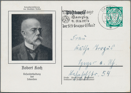 Danzig - Ganzsachen: 1939, Bedarfs- Und Portogerecht Verwendete Ganzsachenbildpostkarte Wst. Wappen - Sonstige & Ohne Zuordnung