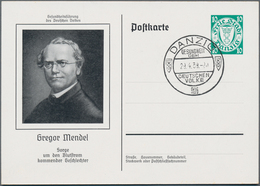 Danzig - Ganzsachen: 1939, Ganzsachenbildpostkarte Wst. Wappen 10 (Pf) Grün Auf Kreidekarton Mit Bil - Otros & Sin Clasificación