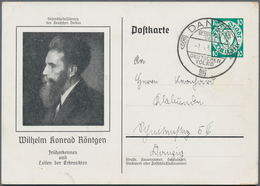 Danzig - Ganzsachen: 1939, Bedarfs- Und Portogerecht Gebrauchte Ganzsachenbildpostkarte Wst. Wappen - Other & Unclassified