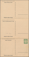 Danzig - Ganzsachen: 1934, Halbamtliche Ungebrauchte Ganzsachenbildpostkarte (Zoppoter Segelregatta - Other & Unclassified