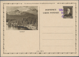 Sudetenland - Reichenberg - Ganzsachen: 1938, Ungebrauchte Ganzsachenbildpostkarte Tatra Mit Wst. Pr - Other & Unclassified