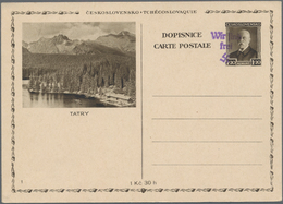 Sudetenland - Reichenberg - Ganzsachen: 1938, Ungebrauchte Ganzsachenbildpostkarte Tatra Mit Wst. Pr - Autres & Non Classés