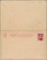 Sudetenland - Rumburg: 1938, Ungebrauchte Ganzsachenpostkarte Mit Bezahlter Antwort Mit Wst. Präside - Sudetes