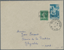 Dt. Besetzung II WK - Frankreich - Dünkirchen: 1940, 35 C Grün "Semeuse" Und 65 C + 1,10 Fr "Infante - Besetzungen 1938-45