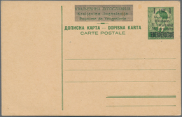 Dt. Besetzung II WK - Montenegro - Ganzsachen: 1943, Ungebrauchte Ganzsachenpostkarte Von Jugoslawie - Besetzungen 1938-45