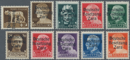 Dt. Besetzung II WK - Zara: 1943. Freimarken 5c Bis 1.75 L, Einheitlich In Type IV, Postfrisch, Jede - Besetzungen 1938-45