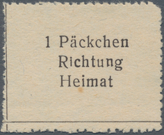 Feldpostmarken: 1943. KRIM. Feldpostpäckchen-Zulassungsmarke In Type II, O.G. Laut FA Zirath BPP "Ty - Other & Unclassified