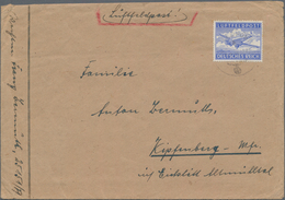 Feldpost 2. Weltkrieg: 1942 (17.12.), Ausgeflogener Luft-FP-Brief Mit Abs. 25151 A (=Stab I Art. RGt - Other & Unclassified