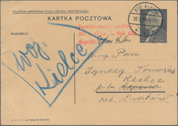 Zensurpost: 1939 (18.10.), Seltener Zensurstempel "Postüberwachungsstelle/Kdt.d.rückw.A.Geb.530/Gepr - Other & Unclassified