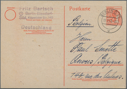 Alliierte Besetzung - Ganzsachen: 1947, II. Kontrollratsausgabe Ganzsachenpostkarte Mit Wst. Arbeite - Autres & Non Classés