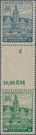 Sowjetische Zone - West-Sachsen: 1946: Leipziger Messe, 12+18 Pfg DUNKELBLAUGRAU Und 84-66 Pfg SCHWÄ - Altri & Non Classificati