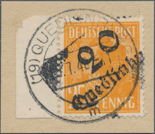 Sowjetische Zone - Bezirkshandstempel - VI - Bez. 29/2° (Magdeburg): 1948, Bezirk 29, 25 Pf. "Arbeit - Altri & Non Classificati