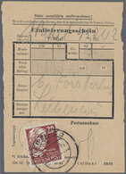 Sowjetische Zone - Allgemeine Ausgaben: 1948, Köpfe 20 Pfg. Lilakarmin, Zwei Portogerechte Belege: E - Other & Unclassified