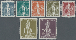 Berlin: 1949, UPU, Kompletter Satz Postfrisch, Tiefst Signiert Schlegel BPP. Mi. 750,- €. - Briefe U. Dokumente